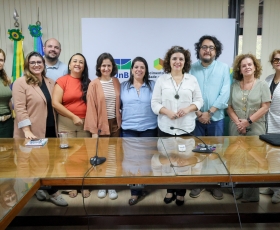 Reunião de retomada das discussões e do planejamento conjunto das ações vinculadas ao Centro Integrado de Pesquisa sobre a Primeira Infância (CIPPI). 28/11/2025. Foto: Beto Monteiro/Ascom UnB